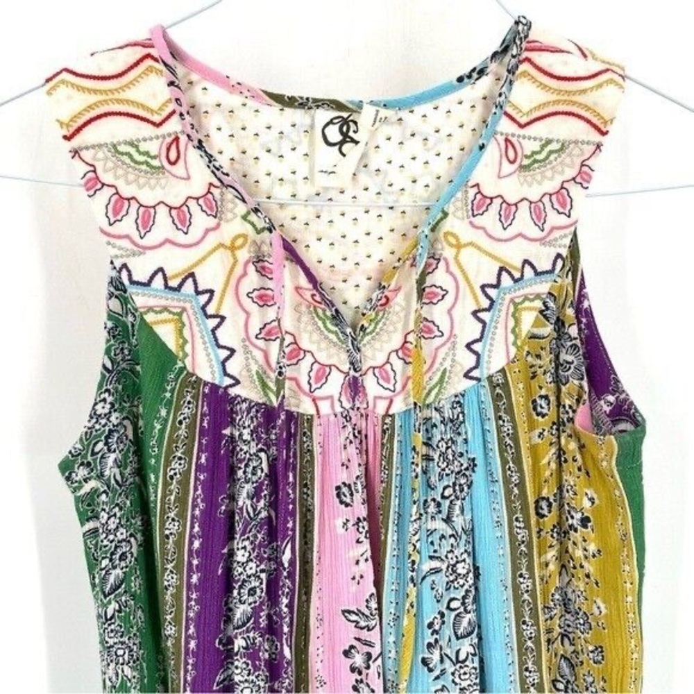 Multicolor Bohemian Tank Top